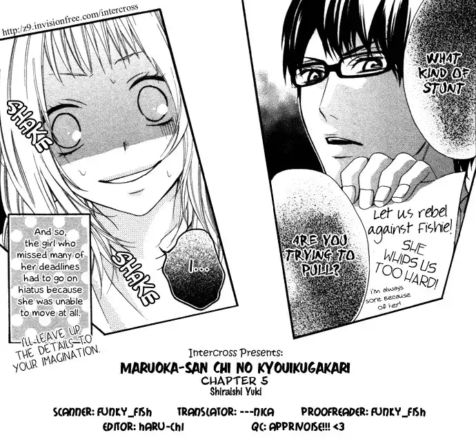 Maruoka-san Chi no Kyouikugakari Chapter 5 4